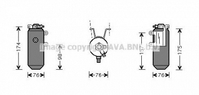 AVA QUALITY COOLING fdd333 -  Осушитель, кондиционер